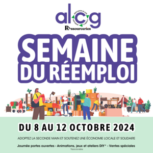 La Semaine du Réemploi - 8 au 12 octobre 2024